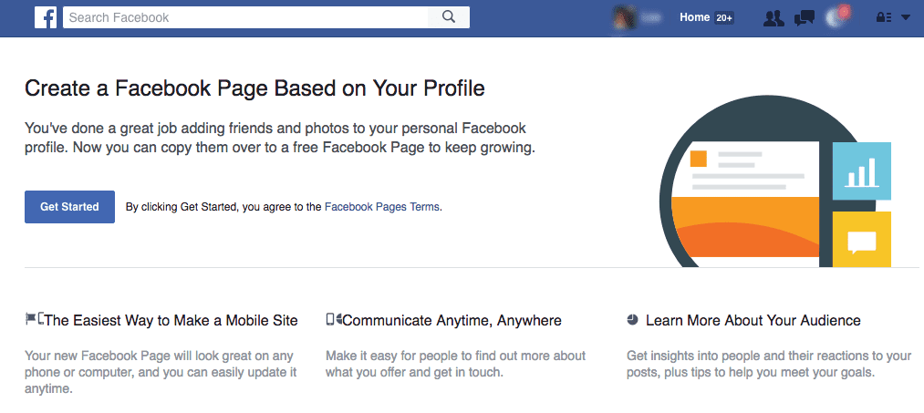 Facebook Profile Migrate