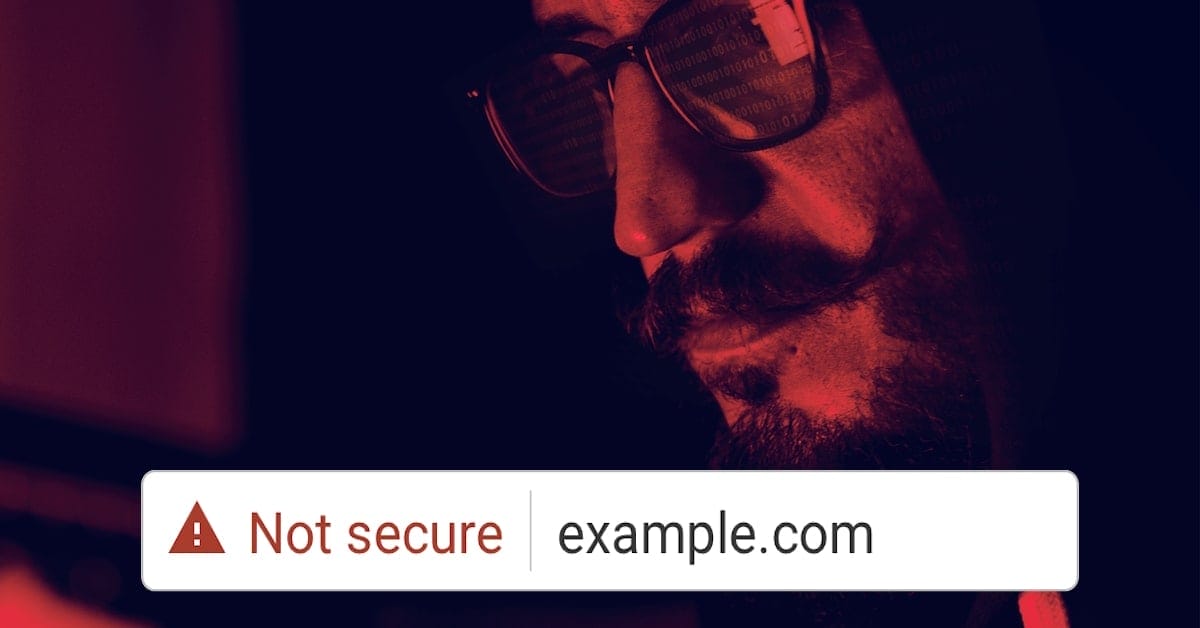 Google Chrome - Not Secure Website Warning
